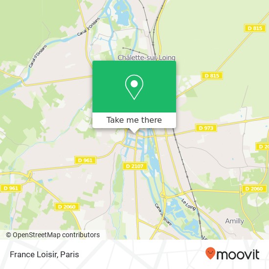 Mapa France Loisir