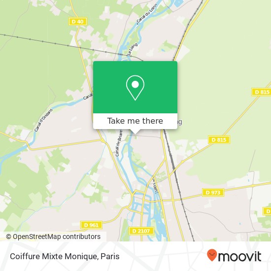 Mapa Coiffure Mixte Monique