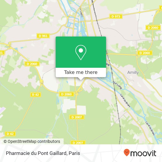 Pharmacie du Pont Gaillard map