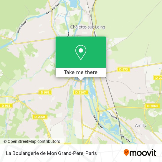 La Boulangerie de Mon Grand-Pere map
