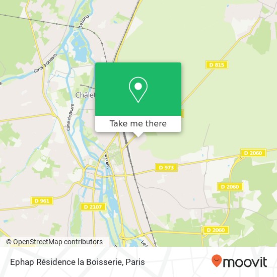 Ephap Résidence la Boisserie map