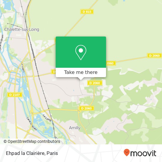 Ehpad la Clairière map