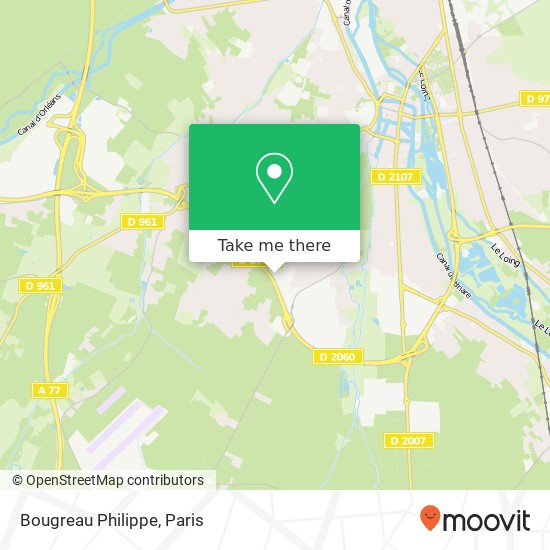 Bougreau Philippe map