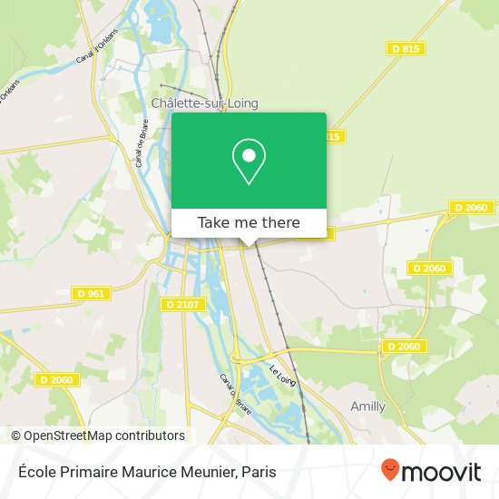 École Primaire Maurice Meunier map