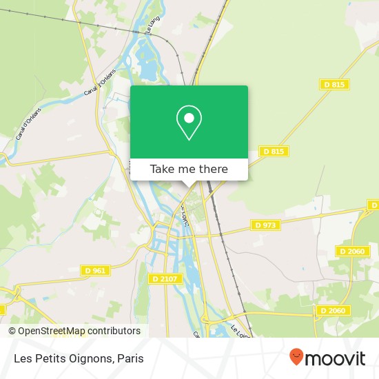 Les Petits Oignons map