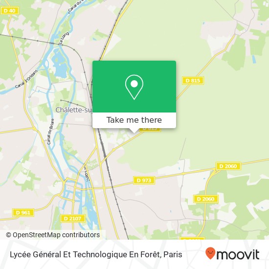 Mapa Lycée Général Et Technologique En Forêt