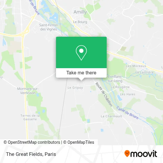 Les Grands Champs map