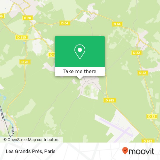Les Grands Prés map