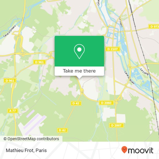 Mathieu Frot map