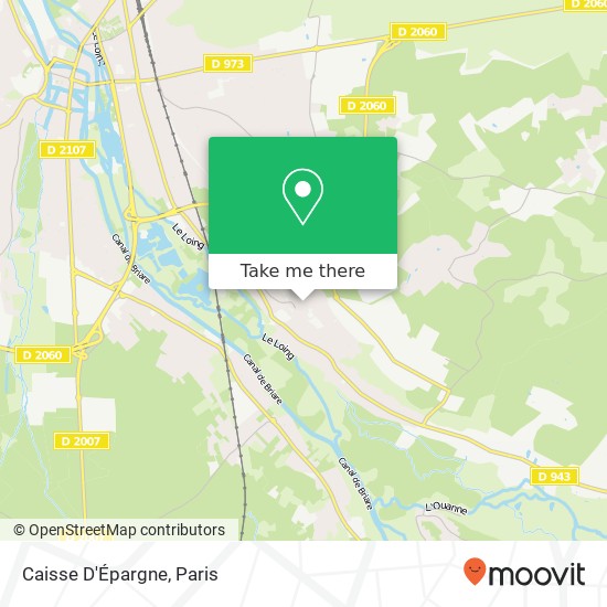 Caisse D'Épargne map