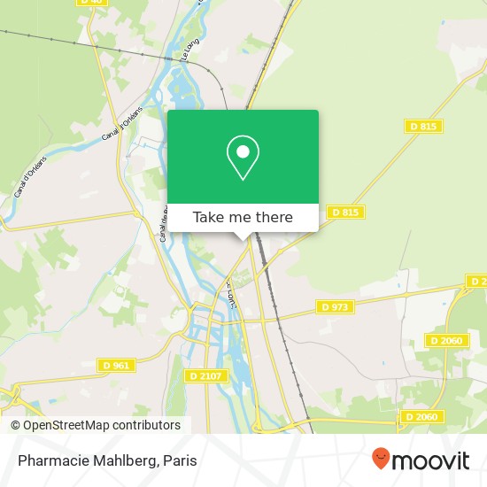 Pharmacie Mahlberg map