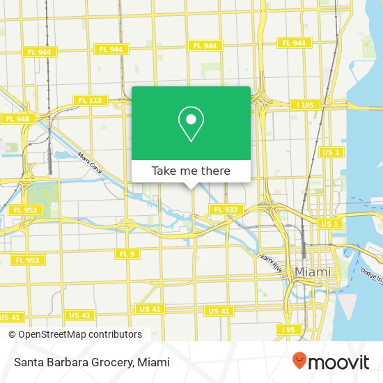 Santa Barbara Grocery map