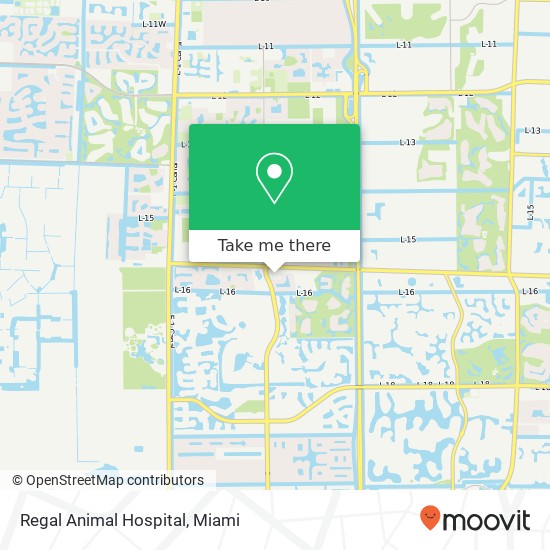 Regal Animal Hospital map