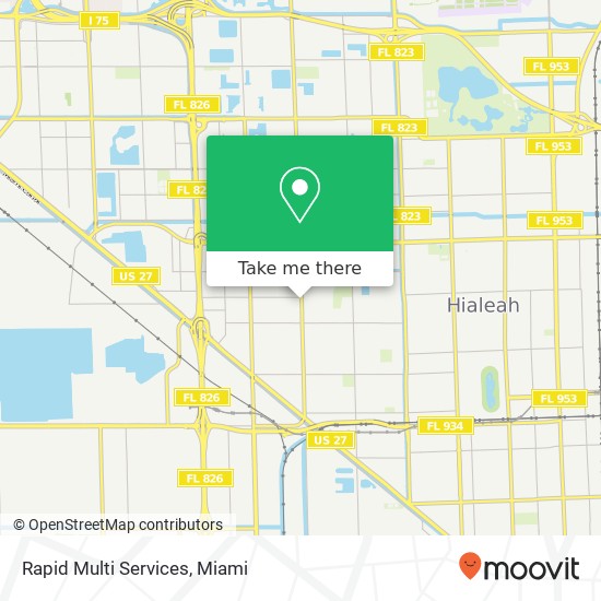Rapid Multi Services map