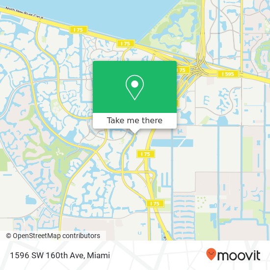 1596 SW 160th Ave map