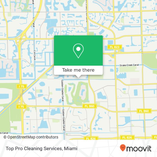 Top Pro Cleaning Services map
