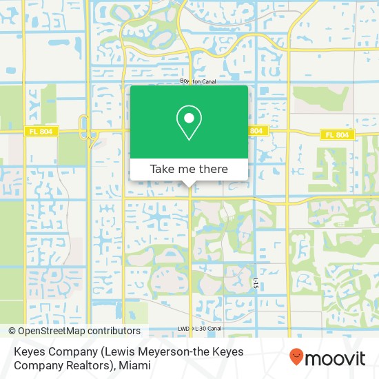 Keyes Company (Lewis Meyerson-the Keyes Company Realtors) map
