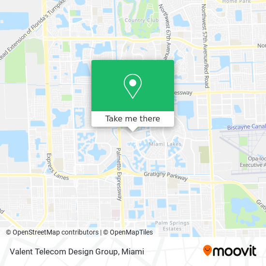 Mapa de Valent Telecom Design Group