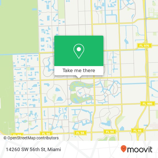 14260 SW 56th St map