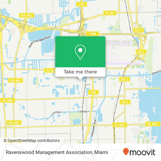 Ravenswood Management Association map