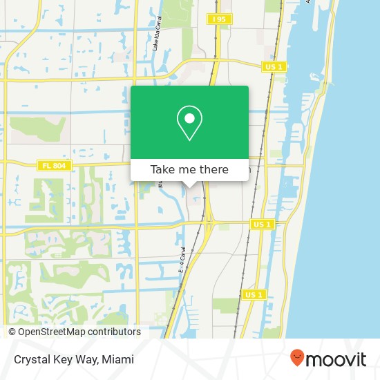 Crystal Key Way map