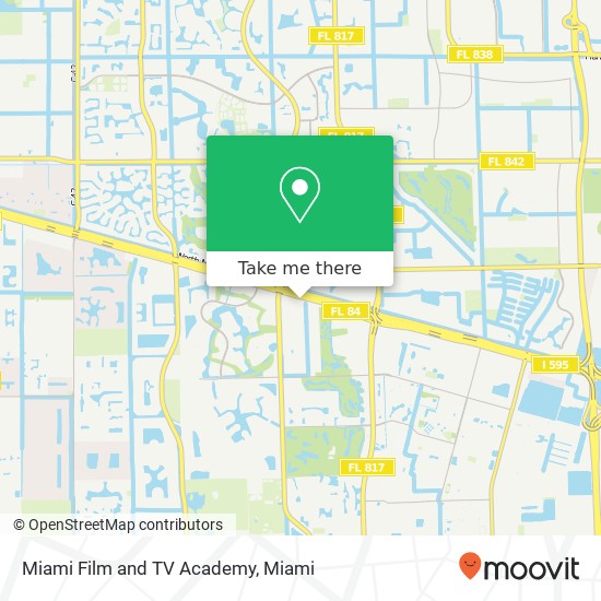 Miami Film and TV Academy map