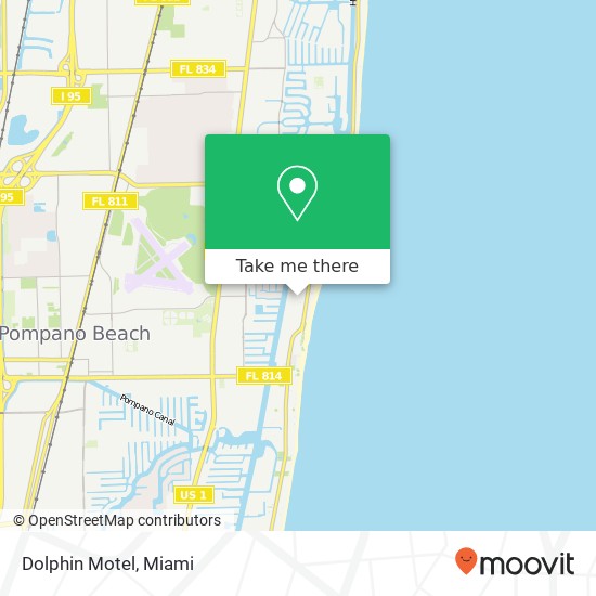 Mapa de Dolphin Motel