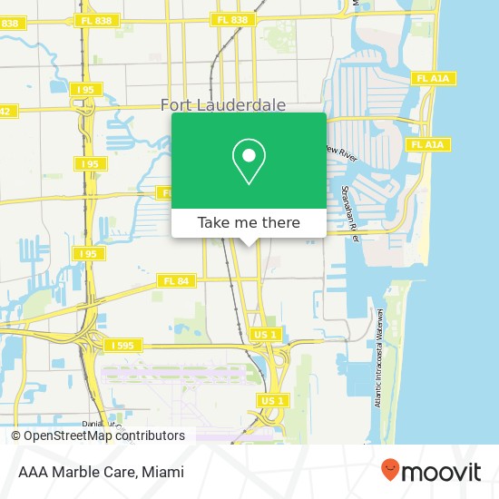 AAA Marble Care map