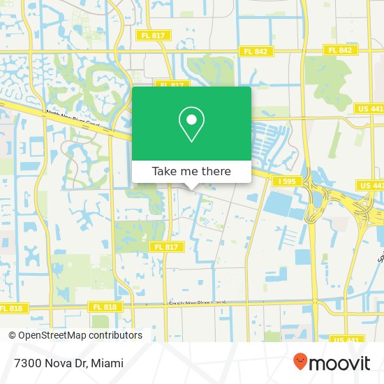 7300 Nova Dr map