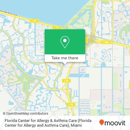 Florida Center for Allergy & Asthma Care map