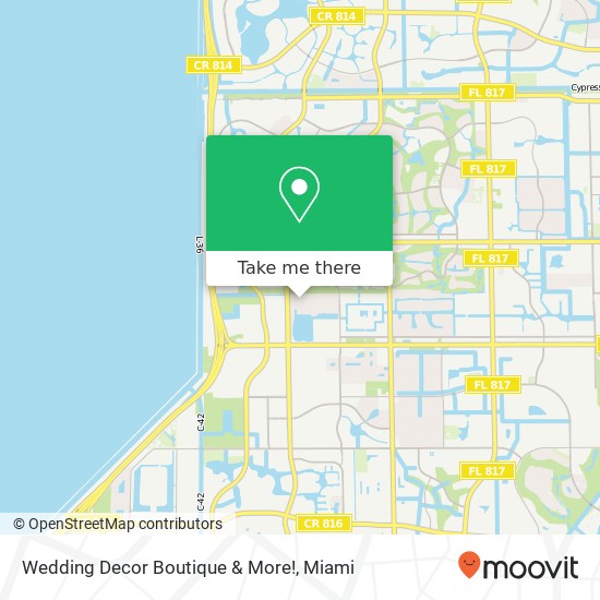 Mapa de Wedding Decor Boutique & More!