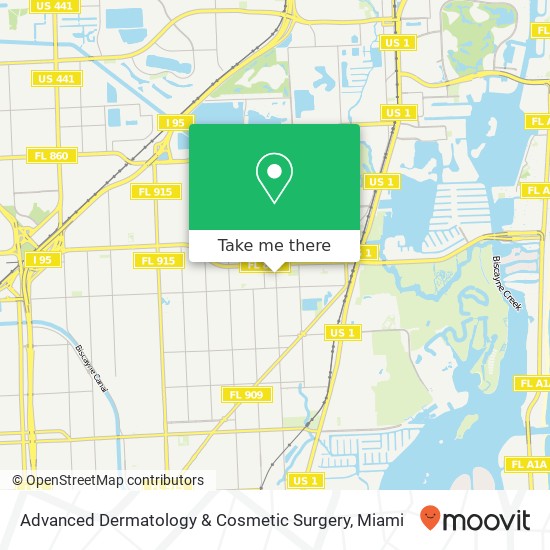 Advanced Dermatology & Cosmetic Surgery map