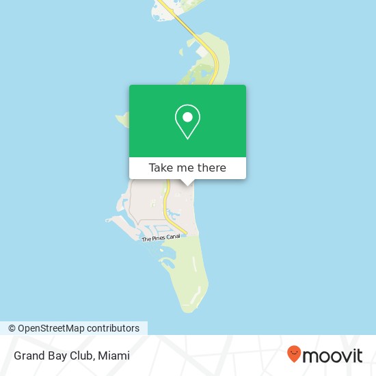 Grand Bay Club map