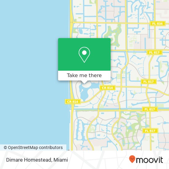 Dimare Homestead map