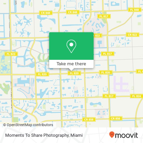 Mapa de Moments To Share Photography