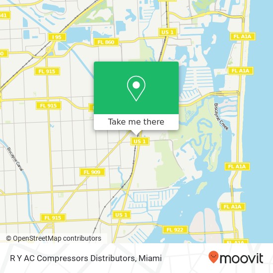 R Y AC Compressors Distributors map