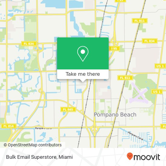 Bulk Email Superstore map