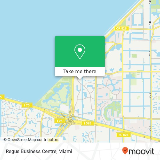 Regus Business Centre map