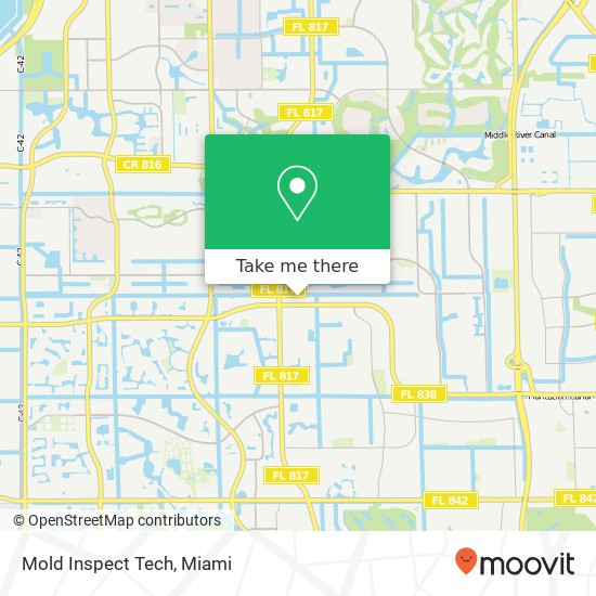 Mold Inspect Tech map