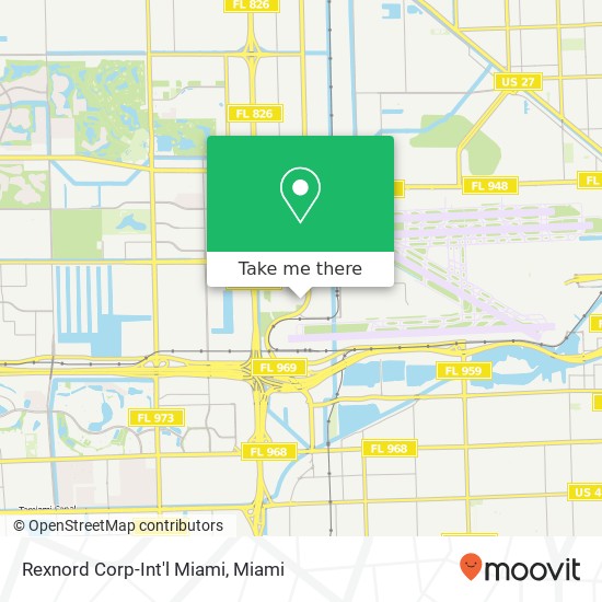 Mapa de Rexnord Corp-Int'l Miami