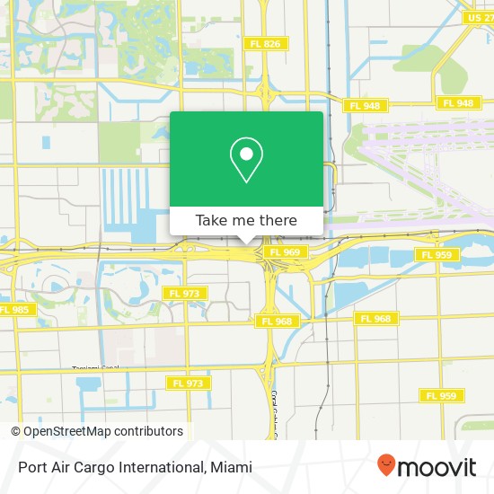 Mapa de Port Air Cargo International