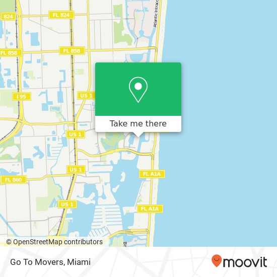 Mapa de Go To Movers