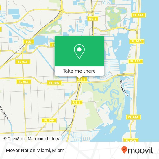 Mover Nation Miami map