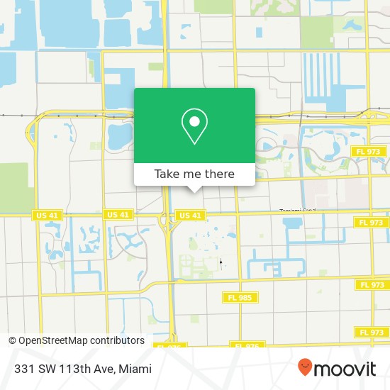 331 SW 113th Ave map