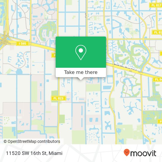 11520 SW 16th St map