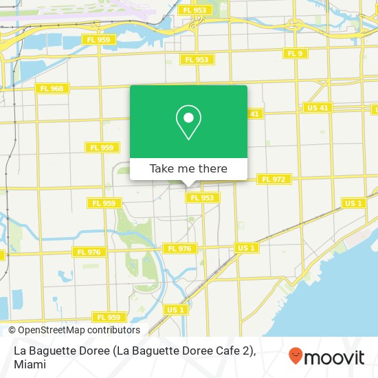 La Baguette Doree (La Baguette Doree Cafe 2) map