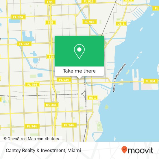 Cantey Realty & Investment map