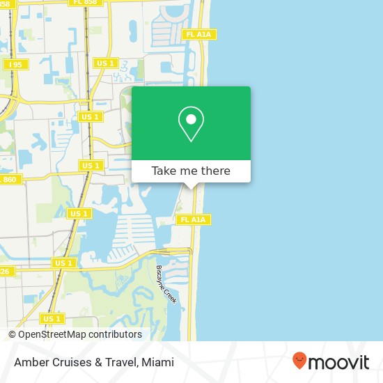 Amber Cruises & Travel map