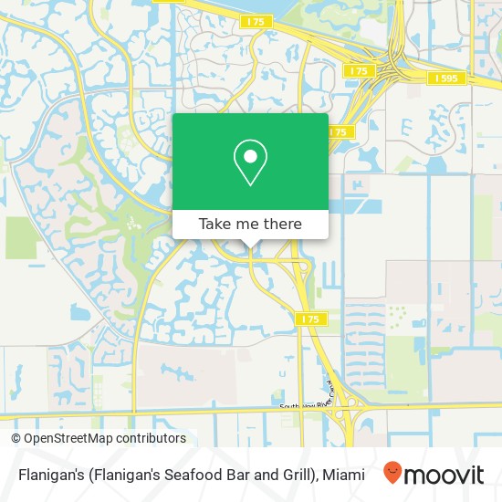 Flanigan's (Flanigan's Seafood Bar and Grill) map