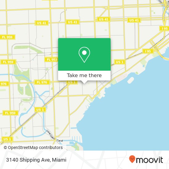 Mapa de 3140 Shipping Ave